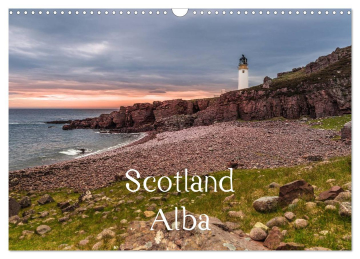 Naptár/Határidőnapló Scotland Alba (Wall Calendar 2024 DIN A3 landscape), CALVENDO 12 Month Wall Calendar 