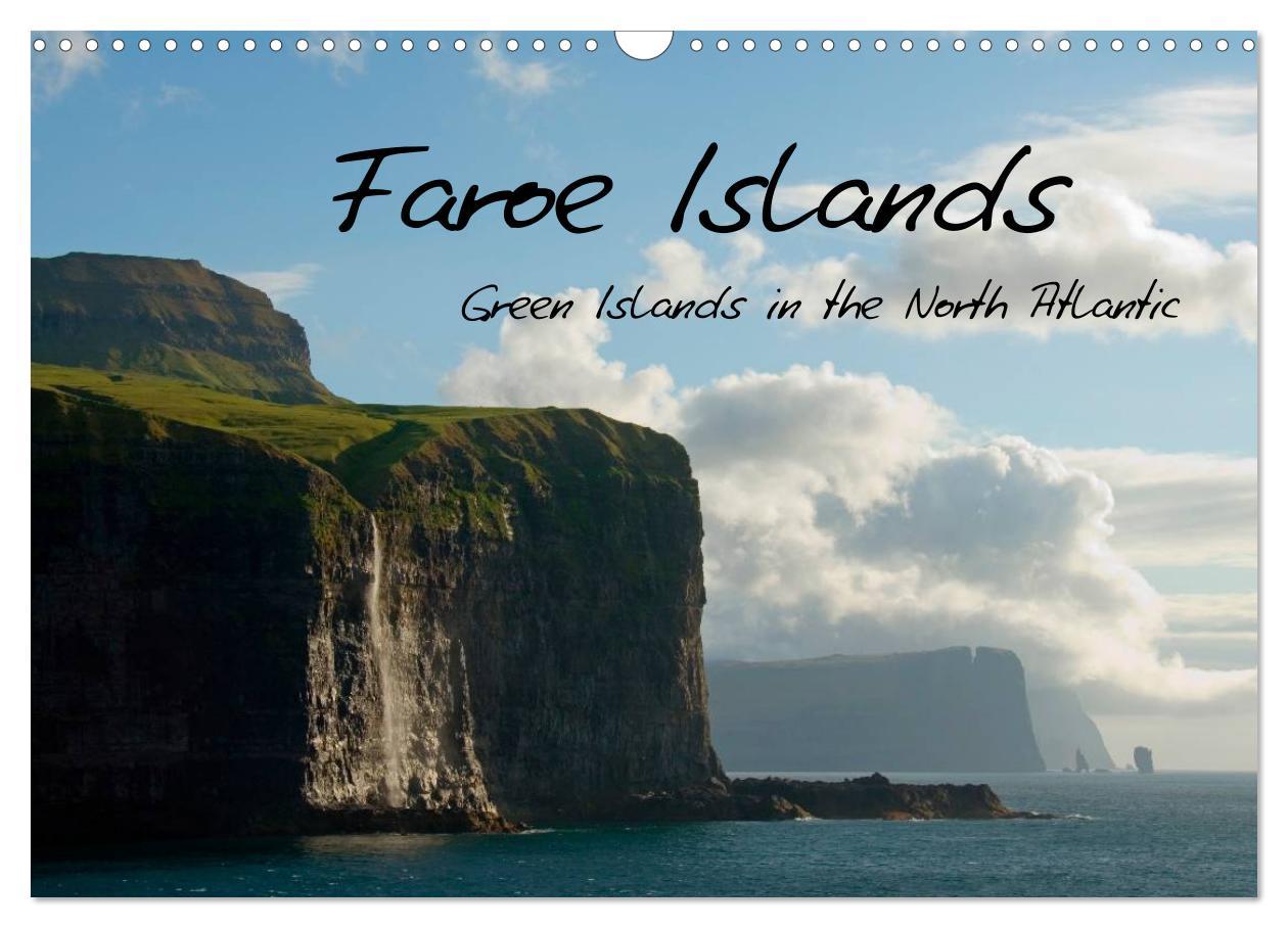 Kalendarz/Pamiętnik Faroe Islands / UK-Version (Wall Calendar 2024 DIN A3 landscape), CALVENDO 12 Month Wall Calendar 