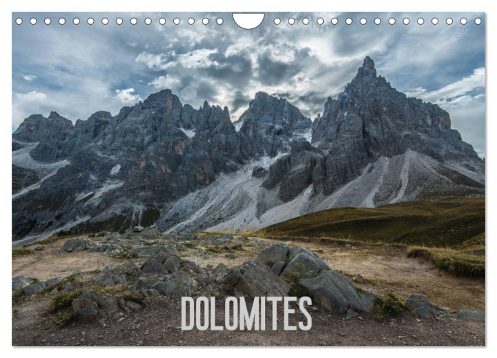 Kalendár/Diár Dolomites / UK-Version (Wall Calendar 2024 DIN A4 landscape), CALVENDO 12 Month Wall Calendar 