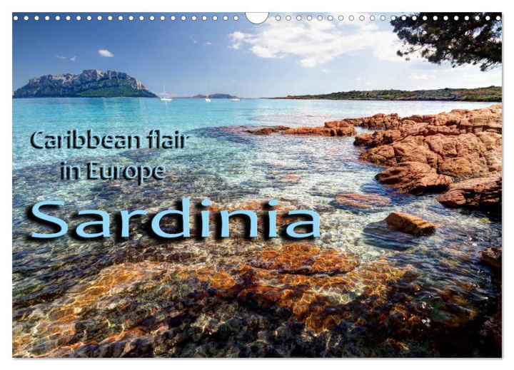 Календар/тефтер Sardinia / UK-Version (Wall Calendar 2024 DIN A3 landscape), CALVENDO 12 Month Wall Calendar 