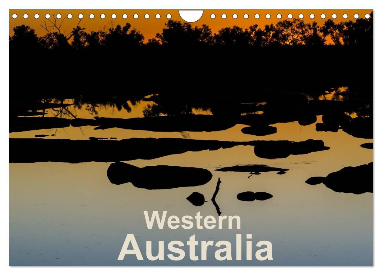 Kalendář/Diář Western Australia / UK-Version (Wall Calendar 2024 DIN A4 landscape), CALVENDO 12 Month Wall Calendar 