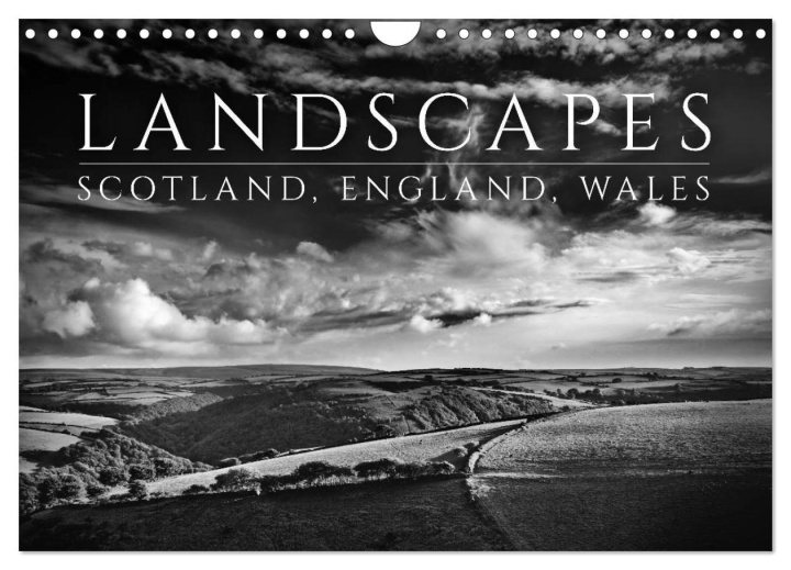 Календар/тефтер Landscapes - Scotland, England, Wales / UK-Version (Wall Calendar 2024 DIN A4 landscape), CALVENDO 12 Month Wall Calendar 