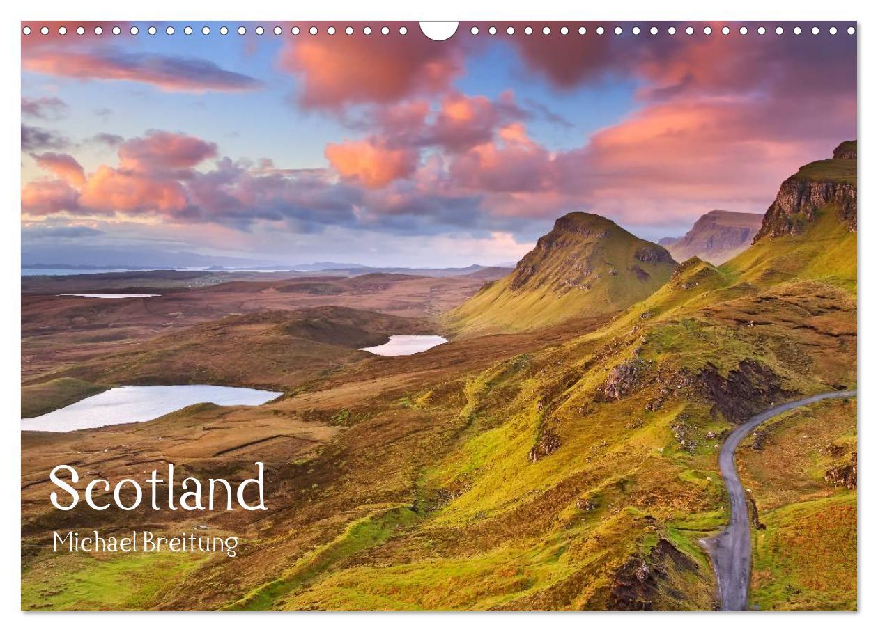 Calendar / Agendă Scotland (UK-Version) (Wall Calendar 2024 DIN A3 landscape), CALVENDO 12 Month Wall Calendar 