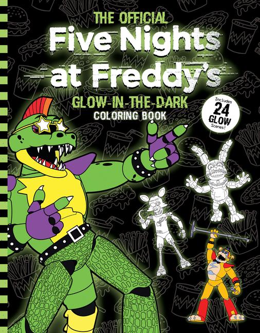 Könyv Five Nights at Freddy's Glow in the Dark Coloring Book 