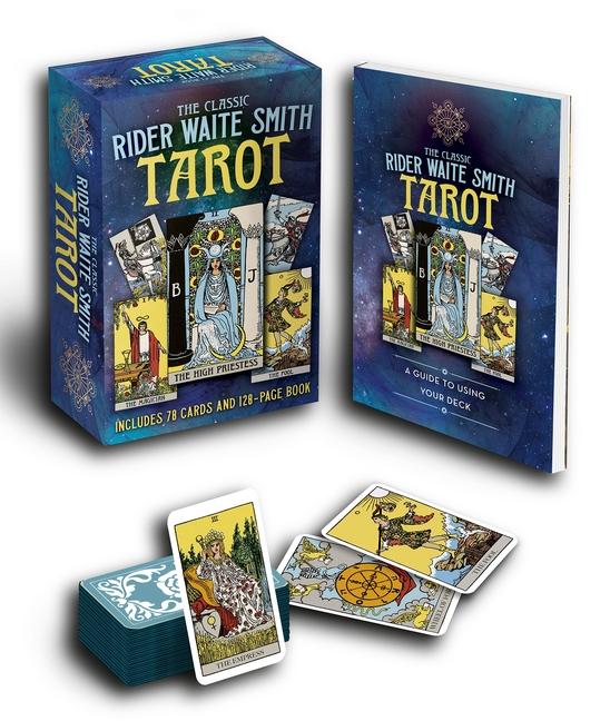 Książka The Classic Rider Waite Smith Tarot Book & Card Deck: Includes 78 Cards and 128 Page Book 