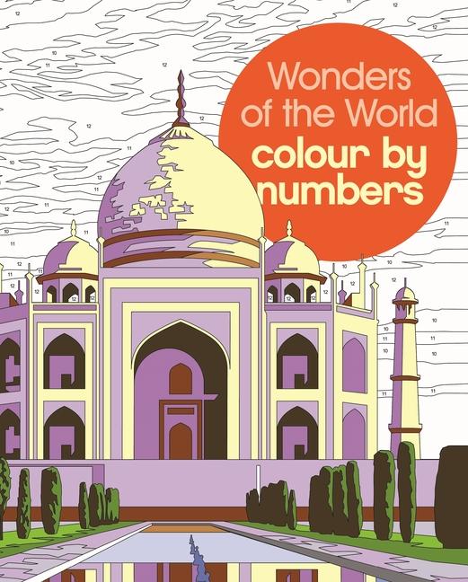 Książka Wonders of the World Color by Numbers 