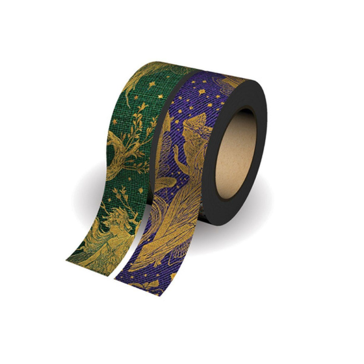 Kniha Paperblanks Olive Fairy/Violet Fairy Pack of 2 Rolls of Washi Tape 