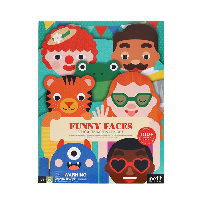 Kniha Sticker Activity Set: Funny Faces 