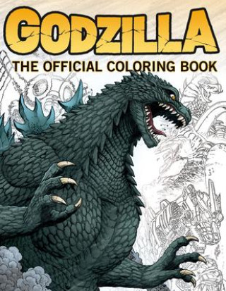Kniha Godzilla: The Official Coloring Book 