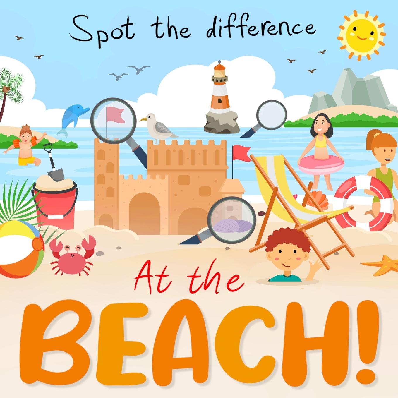 Buch Spot the Difference - At the Beach! Webber Books