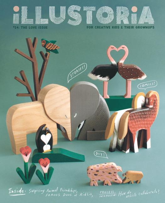 Książka Illustoria: Love: Issue #24: Stories, Comics, Diy, for Creative Kids and Their Grownups 