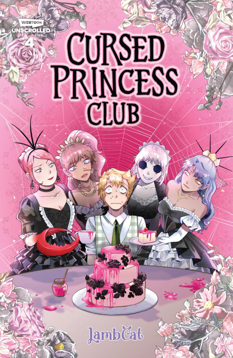 Carte Cursed Princess Club Volume Four: A Webtoon Unscrolled Graphic Novel 