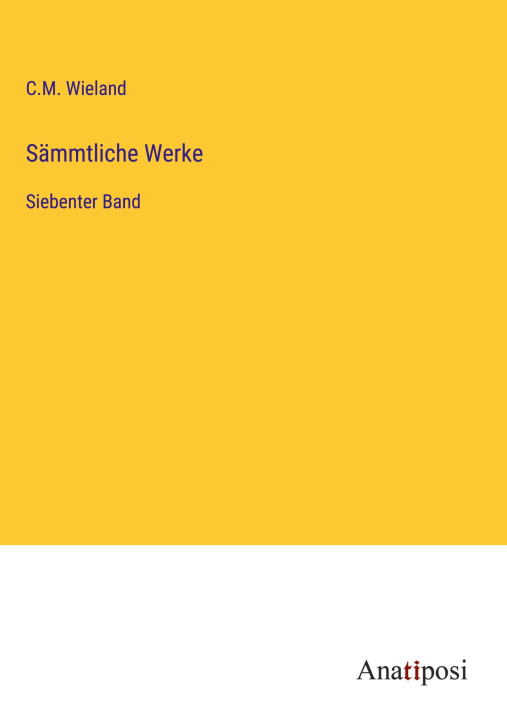 Knjiga Sämmtliche Werke 
