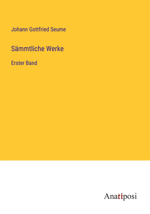 Knjiga Sämmtliche Werke 
