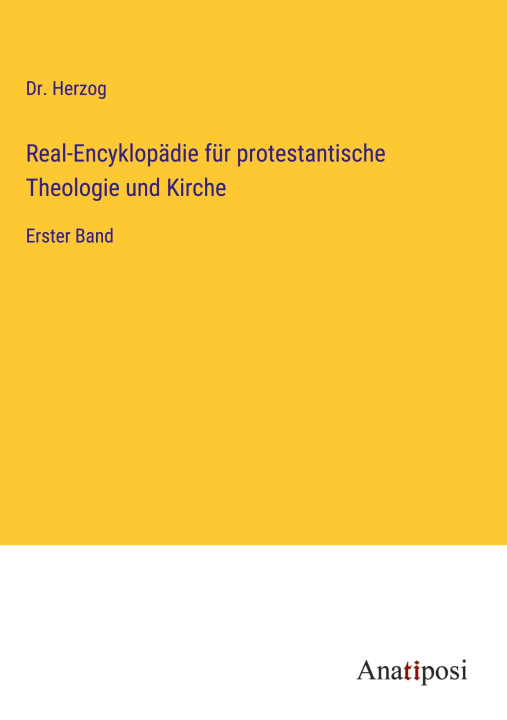 Kniha Real-Encyklopädie für protestantische Theologie und Kirche 