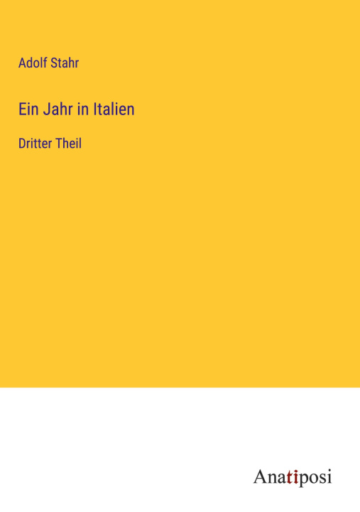 Buch Ein Jahr in Italien 
