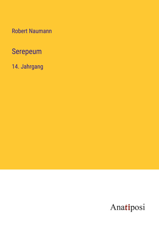 Kniha Serepeum 