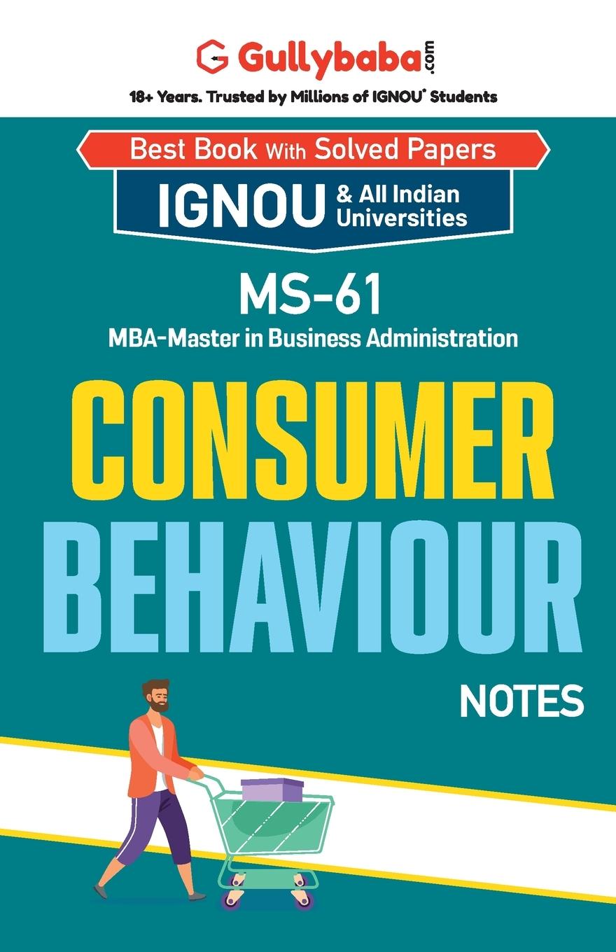 Book MS-61 Consumer Behaviour Gullybaba.com Panel