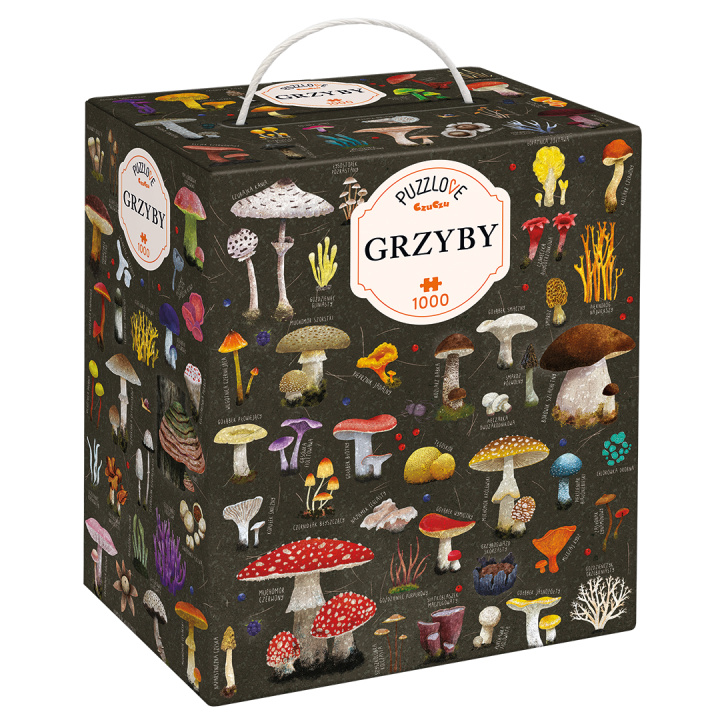 Βιβλίο CzuCzu. Puzzlove CzuCzu. Grzyby. 1000 elementów. Puzzle rodzinne 
