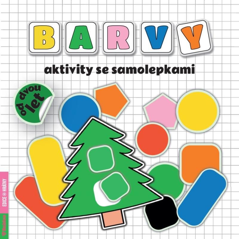 Book Barvy – aktivity se samolepkami Radka Kneblová