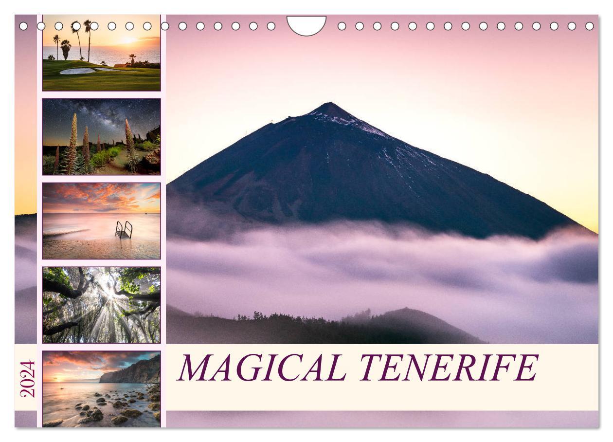 Calendar / Agendă Magical Tenerife (Wall Calendar 2024 DIN A4 landscape), CALVENDO 12 Month Wall Calendar 