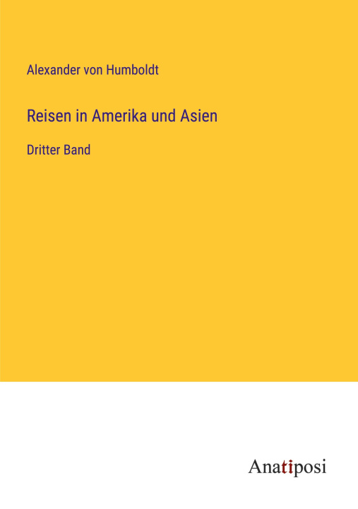 Kniha Reisen in Amerika und Asien 