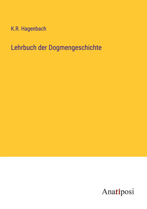 Libro Lehrbuch der Dogmengeschichte 