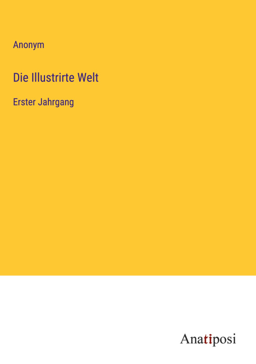 Book Die Illustrirte Welt 