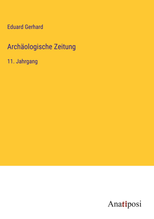 Carte Archäologische Zeitung 