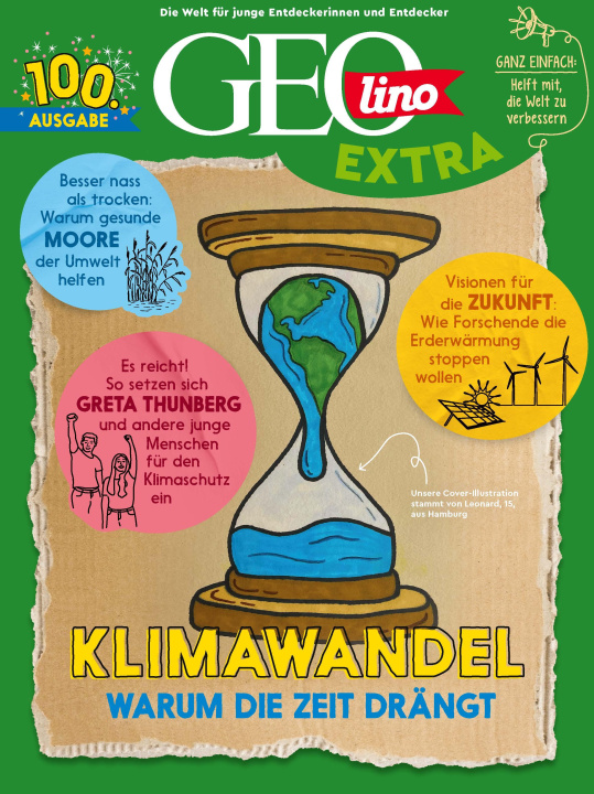 Carte GEOlino Extra / GEOlino extra 100/2023 - Klimawandel Juliane van Treeck