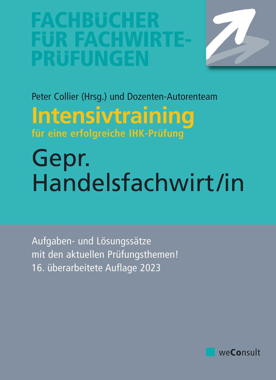 Kniha Intensivtraining Gepr. Handelsfachwirt Cornelia Hermann-Daut