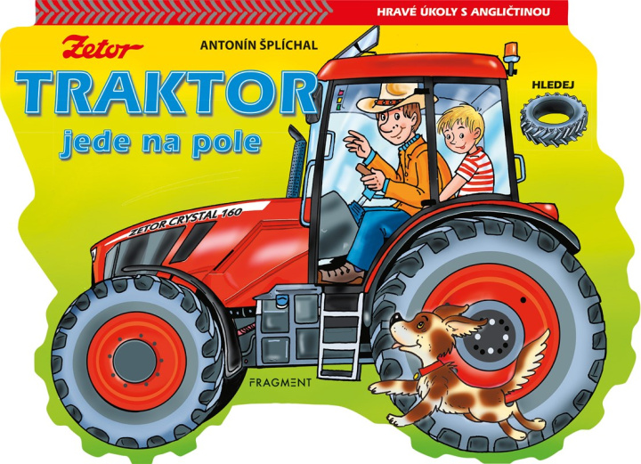Kniha Traktor jede na pole autora nemá