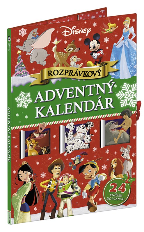 Könyv Disney - Rozprávkový adventný kalendár 