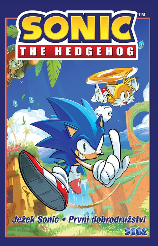 Книга Ježek Sonic 1 - První dobrodružství Ian Flynn