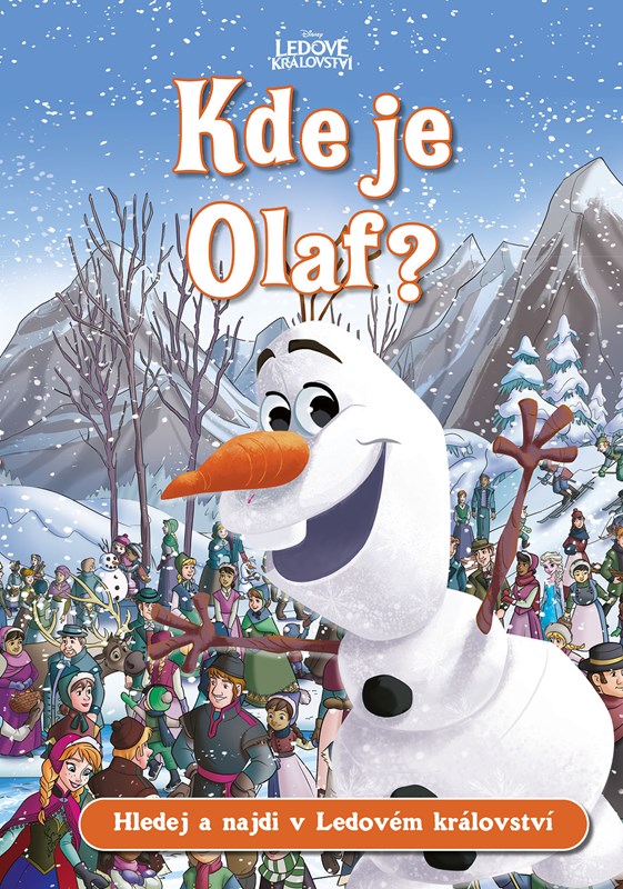 Könyv Ledové království - Kde je Olaf? 