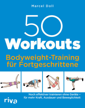 Libro 50 Workouts - Bodyweight-Training für Fortgeschrittene Marcel Doll