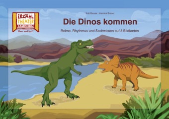 Kniha Die Dinos kommen / Kamishibai Bildkarten Kati Breuer