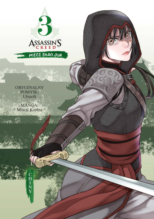 Kniha Assassin's Creed. Miecz Shao Jun. Chiny. Tom 3 Minoji Kurata