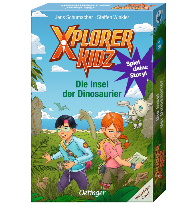 Hra/Hračka Xplorer Kidz. Die Insel der Dinosaurier Steffen Winkler