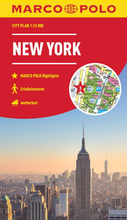 Materiale tipărite MARCO POLO Cityplan New York 1:12.000 