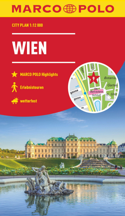 Tiskovina MARCO POLO Cityplan Wien 1:12.000 