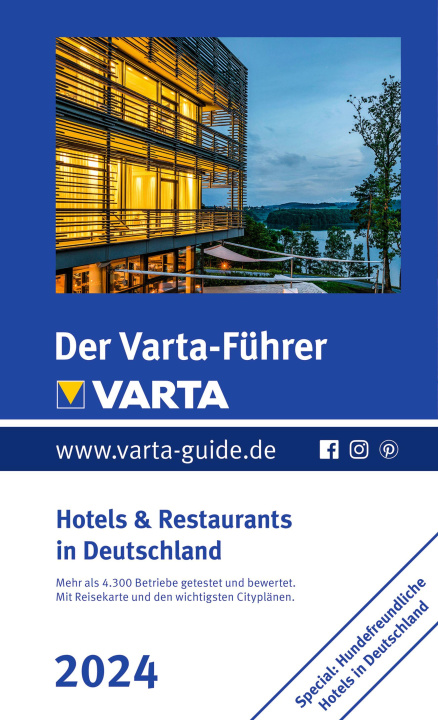 Книга Der Varta-Führer 2024 Hotels & Restaurants in Deutschland 