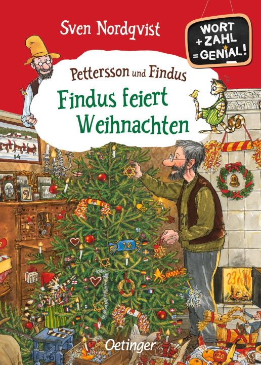 Carte Pettersson und Findus. Findus feiert Weihnachten Sven Nordqvist
