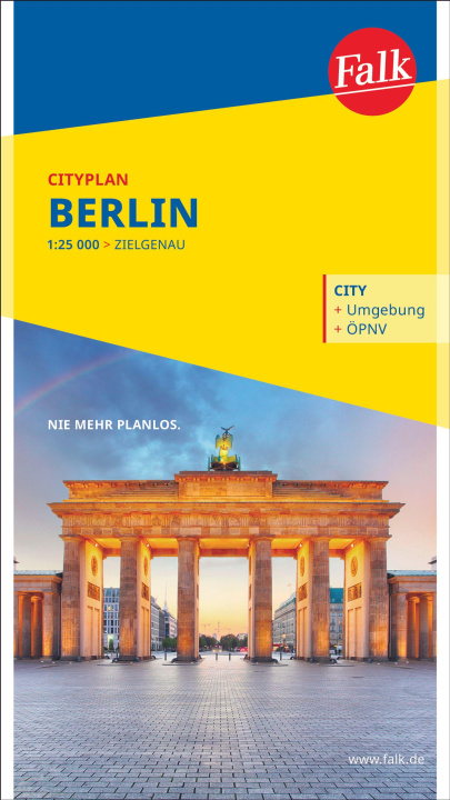Nyomtatványok Falk Cityplan Berlin 1:25.000 