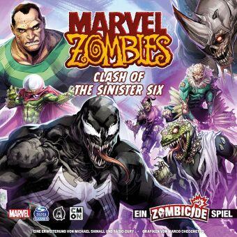 Hra/Hračka Marvel Zombies - Clash of the Sinister Six Michael Shinall