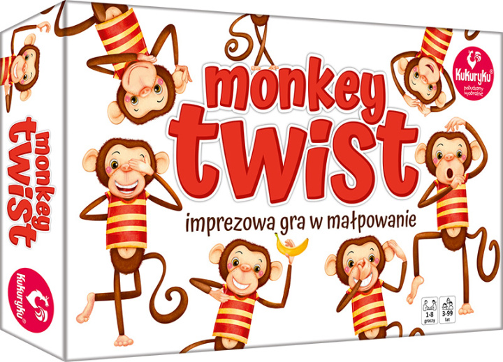 Kniha Gra Monkey Twist 