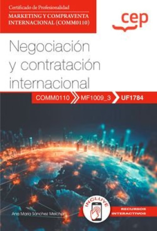 Carte MANUAL NEGOCIACION CONTRATACION INTERNACIONAL (UF1784) CERT 