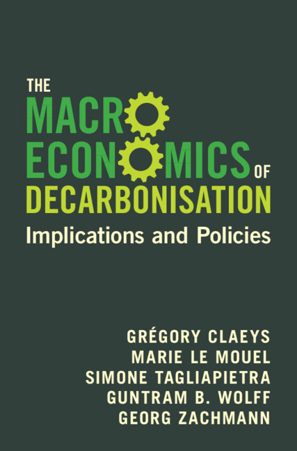 Kniha The Macroeconomics of Decarbonisation Grégory Claeys