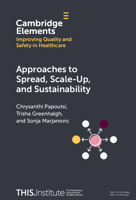 Kniha Approaches to Spread, Scale-Up, and Sustainability Chrysanthi Papoutsi