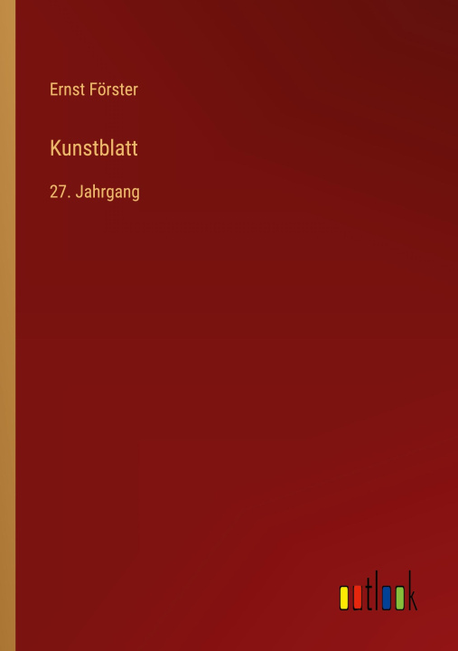 Buch Kunstblatt 